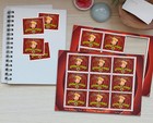 Trump - Looney Times - Art Stamps  artistamp  Faux Postage  Repro   Resist 