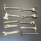 Lionel Standard Gauge 208 Metal Tool Set 10 Pieces 1930-42 3    