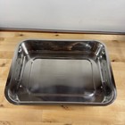 Tools Of The Trade Commercial Cookware Stainless Steel Roasting Pan 15x10 5x3 25