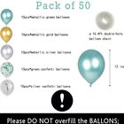 12  Confetti Balloons Shiny Latex Happy Birthday Wedding Party Decor