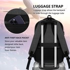 Men Women School Backpack 15 6  Laptop Travel Bag With Reinforced Straps