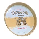 Set Of 4 Vintage Olympia Beer Serving Trays 