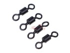 20 100pcs Fishing Rolling Swivels Size Solid Ring Clip Carp Fishing Tackle