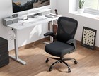 Ergonomic Office Chair - X-shaped Computer Desk Chairs Comfy  Mesh High Black
