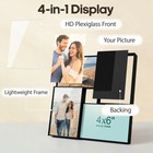 4x6 Collage Picture Frames  Multiple Photo Frame Collage For 4 Pcs 4 X 6 Phot   