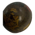 Vintage Miniature Globe Sphere 1 5    Lightweight World Map