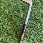 Spalding Sure-flite Putter Goose Neck Iron Style Vintage Blade 33  Leather Grip