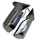 Painted Par Grey For 09-12 Dodge Ram Power Heated Puddle led Signal Tow Mirrors