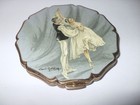 Vintage Stratton Compact Ballet Dancing Couple Signed Cecil Golding