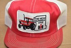 Vintage Case Ih Tractor 1980 s Snapback Trucker Hat Cap K Products Usa H4