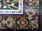 Antique Framed Chinese Silk Embroidered Asian Textile Art Fabric Vivid Colors