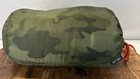 Kelty Bestie Camping Blanket Camo Green Red Trim Outdoor Camp Quilt