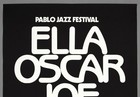 Ella Fitzgerald Oscar Peterson Joe Pass     Rare Vintage Original 1982 Jazz Poster
