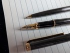 Diplomat Epoque Vintage - Fountain Pen   Mechanical Pencil Set - Gold Trim