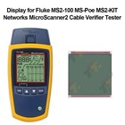 Fluke Networks Microscanner2 Cable Verifier Tester  ms2-kit Ms2-100  Display