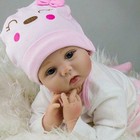 22  Lifelike Reborn Baby Dolls Vinyl Silicone Realistic Newborn Girl Doll Gift