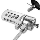 Anti Theft Computer Security Cable Chain Leash Lock Laptop Notebook Pc Monitor 