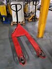 Rj50n Raymond 5500 Lb Capacity Pallet Jack W  48    L Forks X 27    W Frame Clean 
