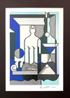 Roy Lichtenstein   1981 Signed Print   With New Gold Frame