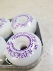 Spitfire Skateboard Wheels Burners 56mm 99a White purple