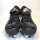 New Adidas Fastpitch 3 Metal Cleats Softball Shoes - Women   s Size 7 5 - Black