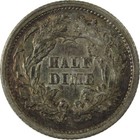 1862 Seated Liberty Silver Half Dime Vf Very Fine Details Sku i25391