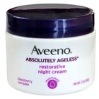 Aveeno Absolutely Ageless Restorative Facial Anti-aging Night Cream 1 7 Oz New  
