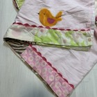 7 Piece Crib Nursery Bedding Set For Infant Baby Girls Pink Safari B215