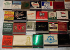 Lot 75 1950-60s Full Book Front Strike Match Books Casinos  Hotels  Bars  Cafes