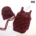 Newborn Photography Props Knit Wool Shorts And Hats Baby Studio Clothing 0-1y