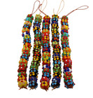 5 Strands Lamp Work Glass Beads  Fashion Bead For Jewelry Making And Decoration