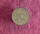  German 10 Pfennig Coin 1981j  lot  brger10pf-3a 