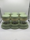 Baby Bullet Food Storage Container With Lids Date Ring Set Of 6 Replacement Jars