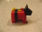 Vtg 1950s Dog Scottie  Plastic Keychain Puzzle Made In Usa