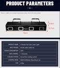 4 Lens Laser Light 5 Beam Rgbw Stage Lighting Dmx Dj Disco Show Projector Light