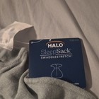 Halo Sleepsack Swaddlestretch Swaddle Wearable Blanket Gray Tog 0 5 0-6m
