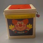 Works   Mattel Jack-in-the-box Clown Music Box Vintage 1987 Mpn 2822