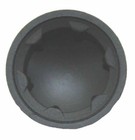 Hex Head Bolt Nut Cover For 1 2  Wrench Or Socket Black Pd 1 2-180 Set Of 10