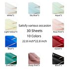 30 Sheets 10colors Flower Bouquet Wrapping Paper   florist Supplies Waterproof    