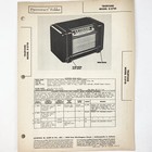 1947 Truetone Radio Model D2710 Wire Schematic Service Manual Vintage Original