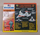 Box Only No Toy Included  Starcom F-1400 Starwolf Flexwing Astro Fighter Coleco