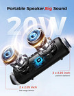 Bluetooth Speaker  20w Hd Sound  Portable Wireless  Ipx5 Waterproof  Up To 24h P