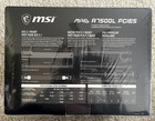 Msi Mag A750gl Pcie5 Psu 750w Fully Modular Power Supply 80  Gold  sealed 