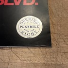 Sunset Blvd Oct 2024 Broadway Musical Opening Night Playbill With Sticker Seal 