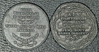 2 1971 Pepsodent Find The Treasure Silver Dollar   Silver Cob  Fantasy  2 Coins