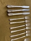 11 Pcs Wm Rogers Avalon Cabin 1979 International Silverplate Forks Knives