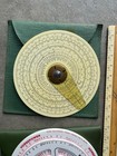 Vintage Drafting Engineering Supplies Templates Rulers Circular Slide Rule