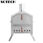 Sotech Stainless Steel Pizza Oven Portable Outdoor Maker For Garden Bbq Camping