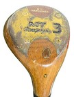 Macgregor Mt Tourney Oil Hardened Persimmon 3 Wood 1950 s Rh Stiff Steel 42 5 Hc