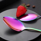 Flatware Set 20 Piece Stainless Steel Colorful Plated Cutlery Set Service For 4